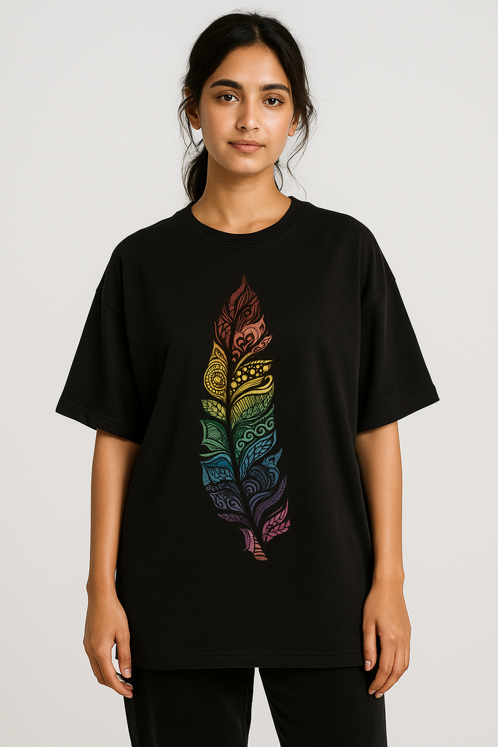 Mystic Feather Tee for girls