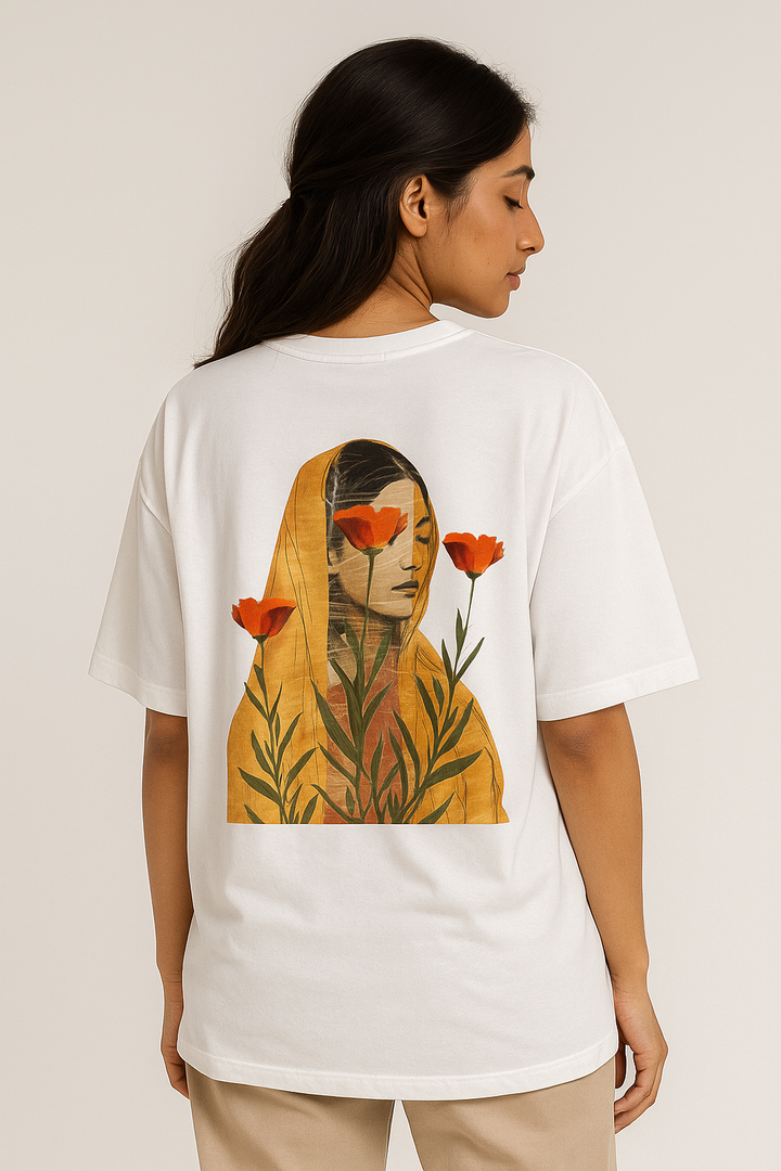 Gulabon Ki Sihat printed shirt for Girls