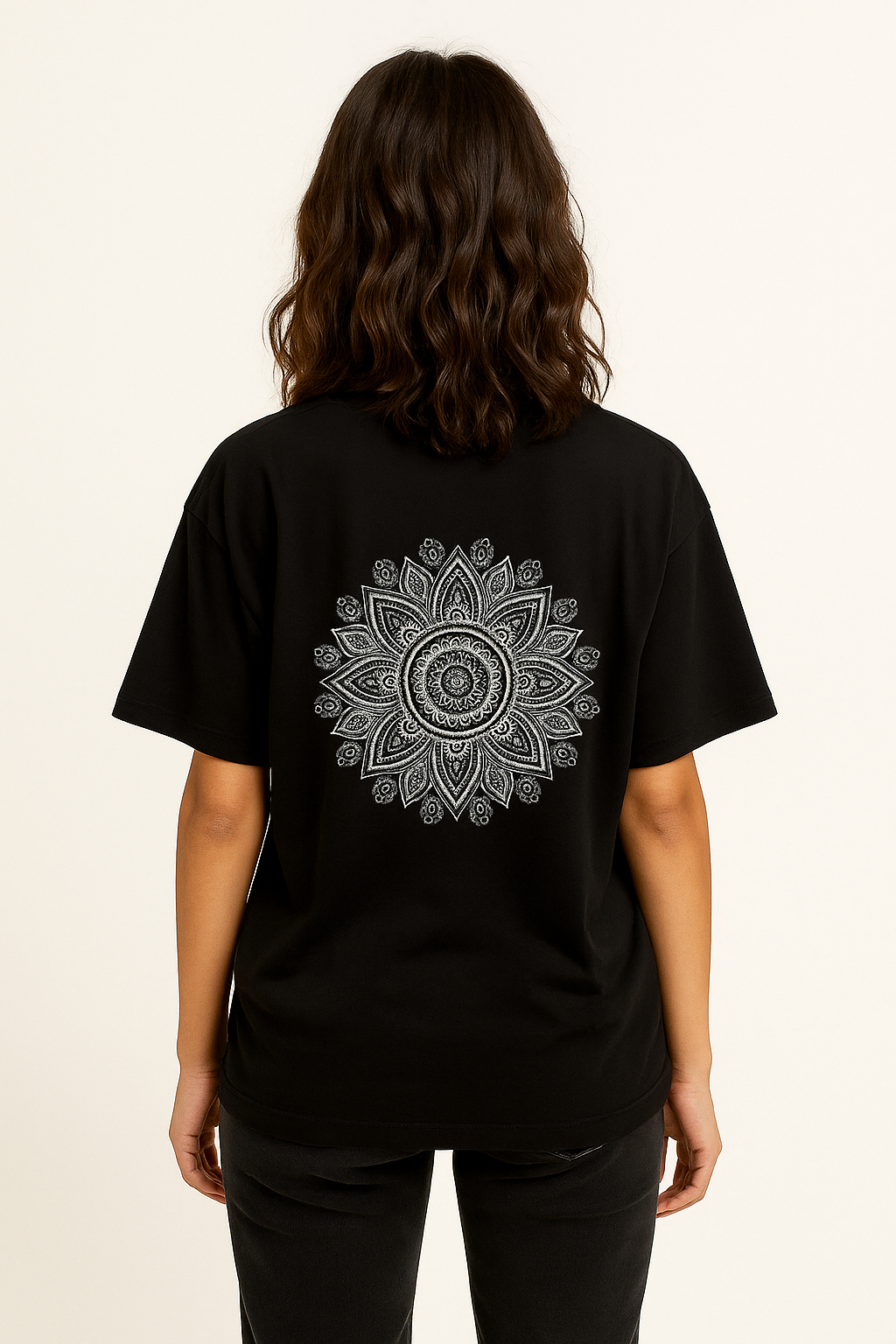 Black Lotus printed shirt for Boys