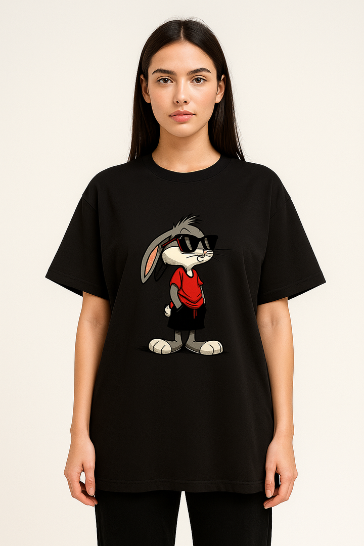 Rabit printed shirt for girls